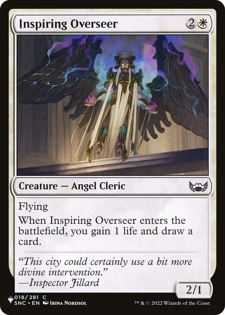 Inspiring Overseer (018/281) (LIST)