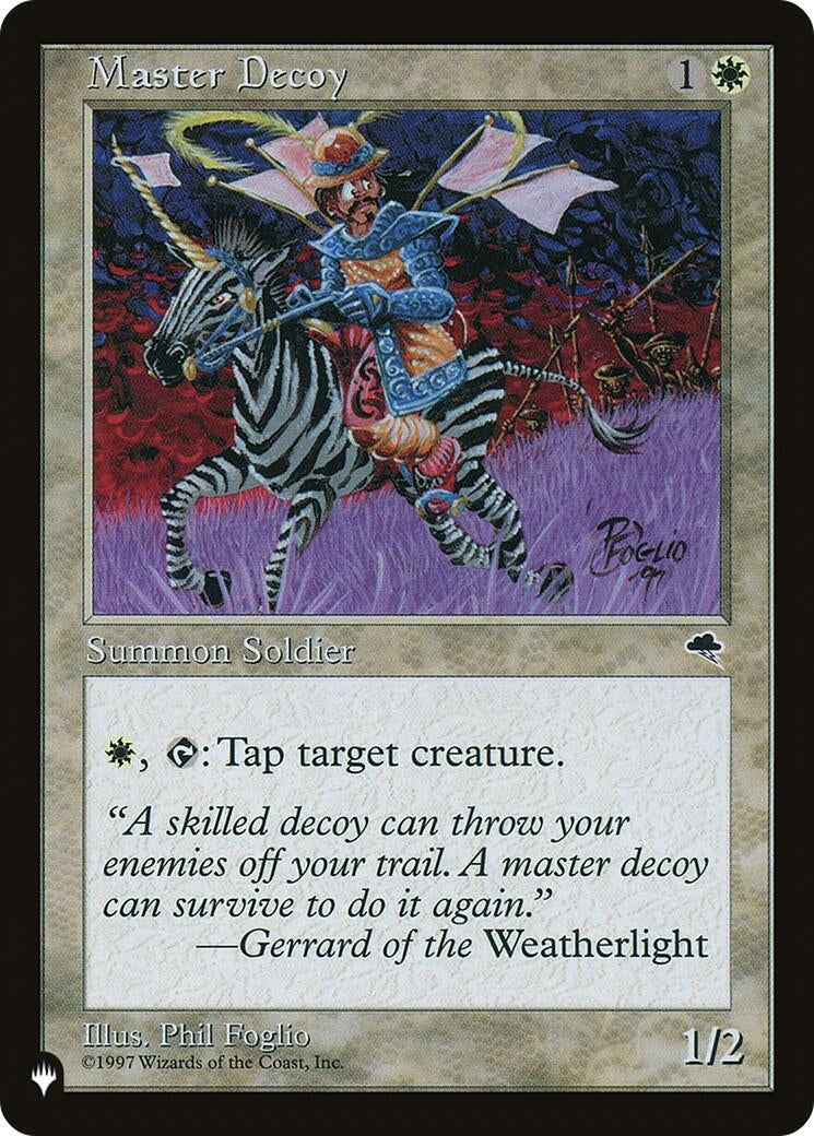 Master Decoy (LIST)