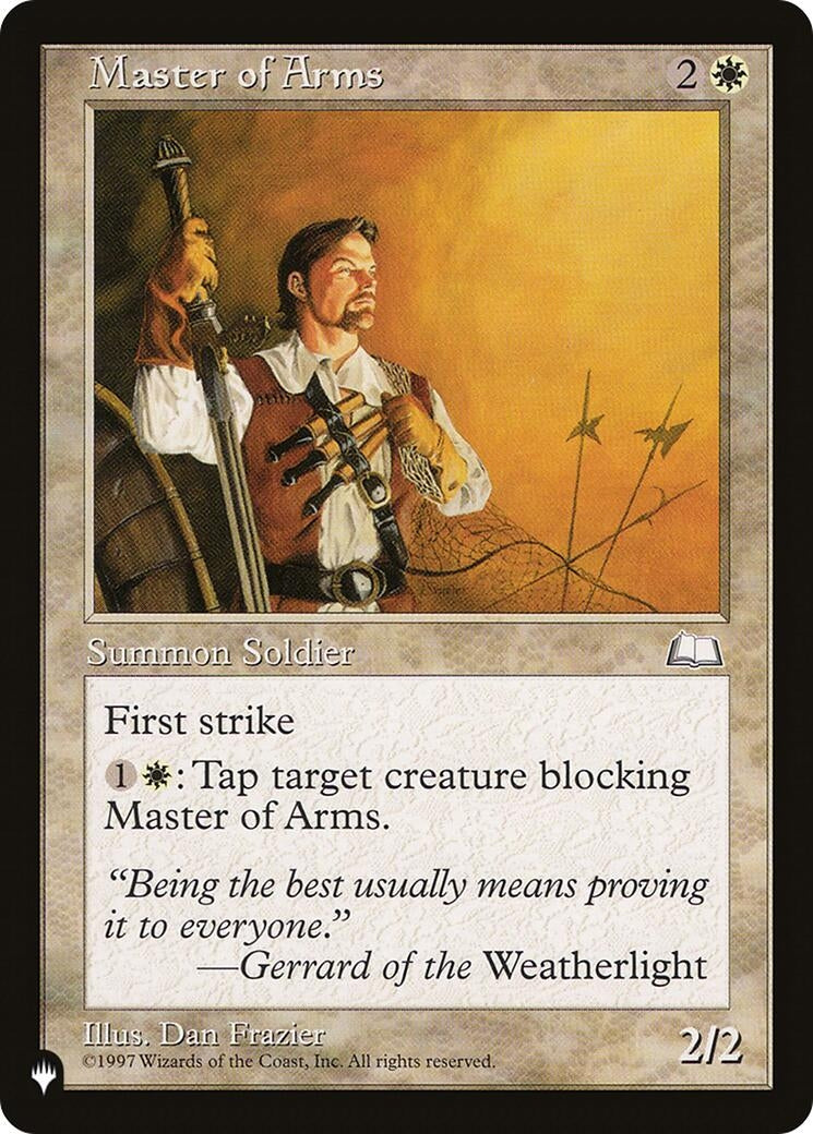 Master of Arms (LIST)