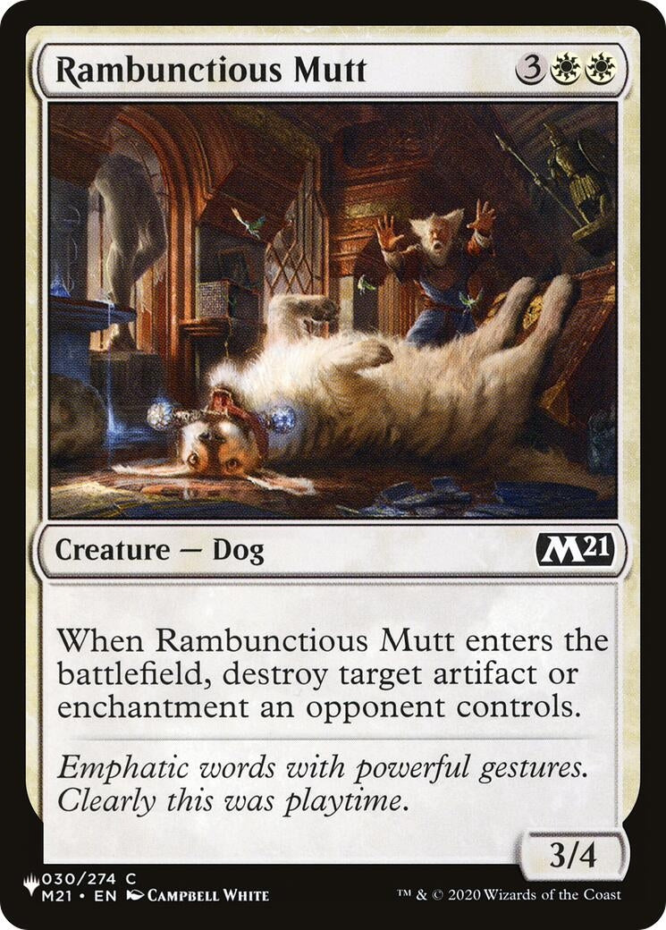 Rambunctious Mutt (030/274) (LIST)