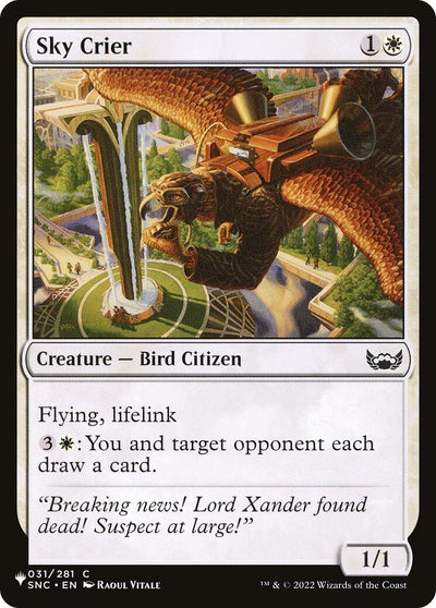 Sky Crier (031/281) (LIST)