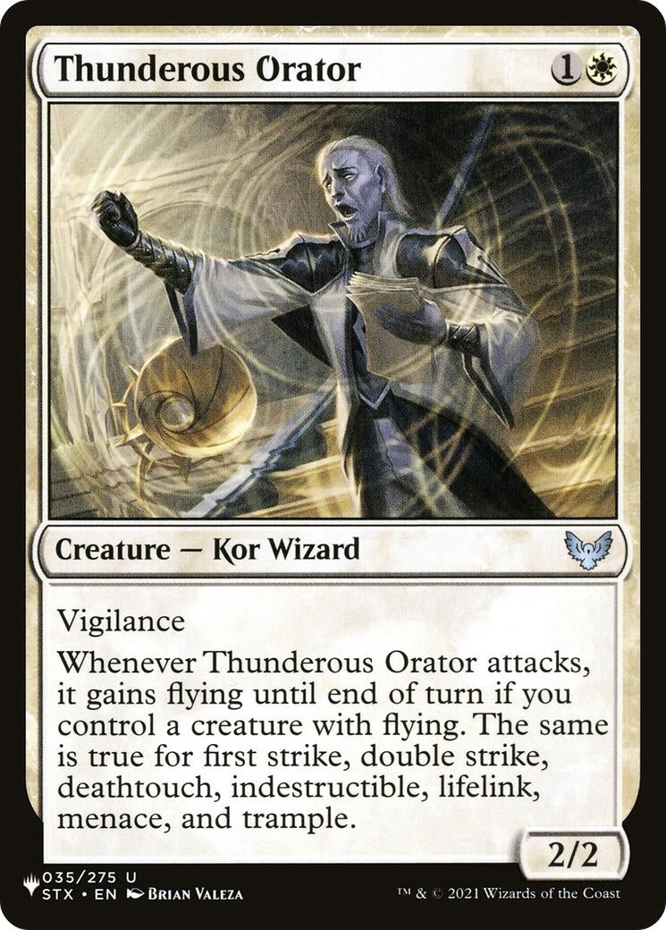 Thunderous Orator (035/275) (LIST)