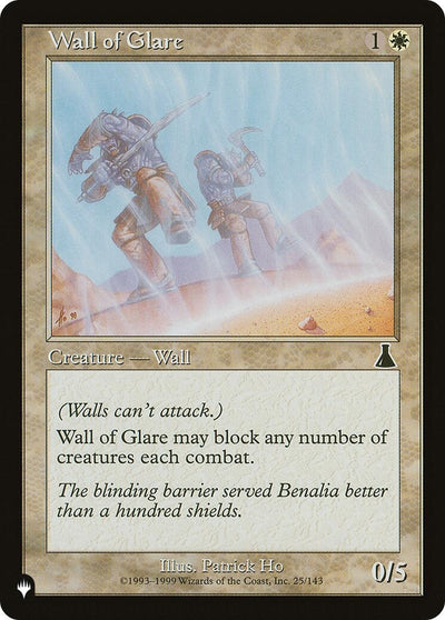 Wall of Glare (25/143) (LIST)