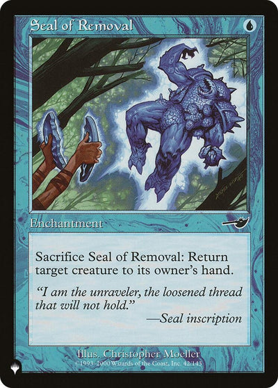 Seal of Removal (42/143) (LIST)