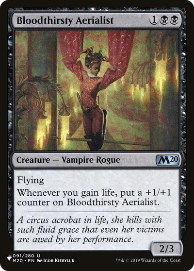 Bloodthirsty Aerialist (091/280) (LIST)