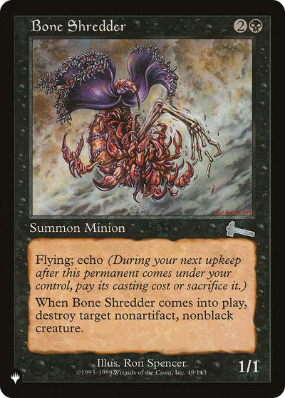 Bone Shredder (49/143) (LIST)