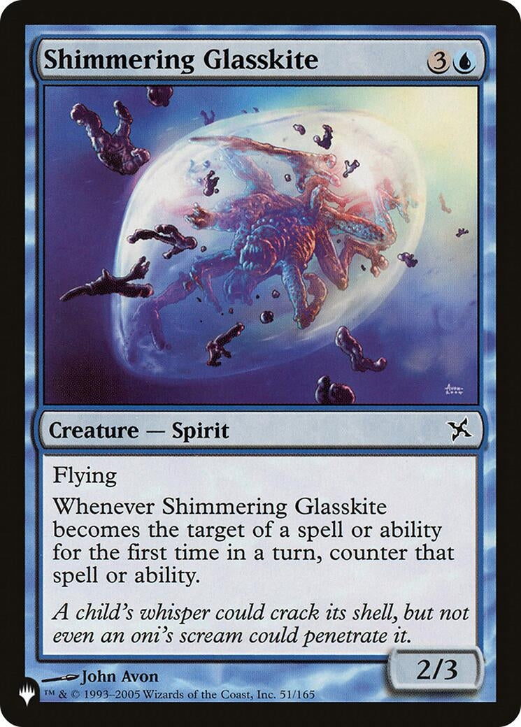 Shimmering Glasskite (51/165) (LIST)