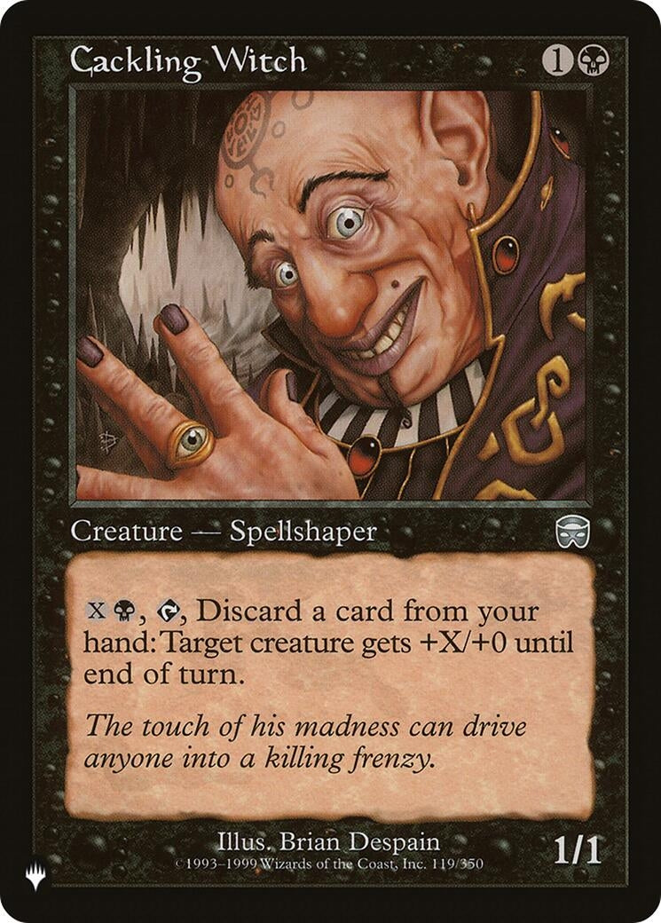 Cackling Witch (119/350) (LIST)