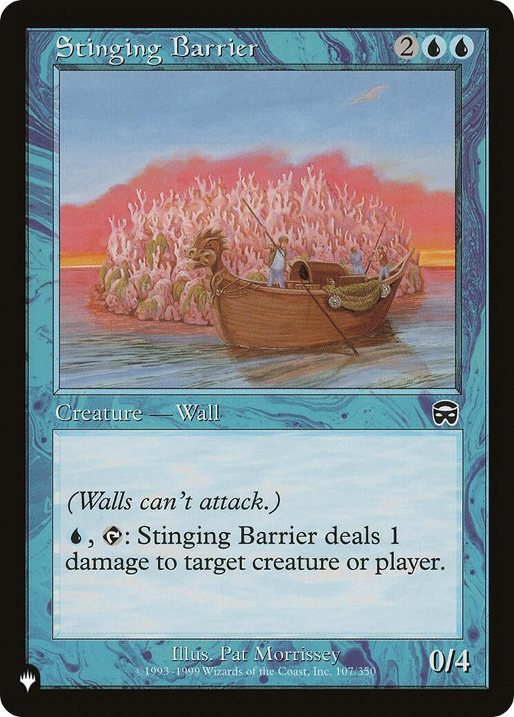 Stinging Barrier (107/350) (LIST)