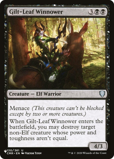 Gilt-Leaf Winnower (130/361) (LIST)