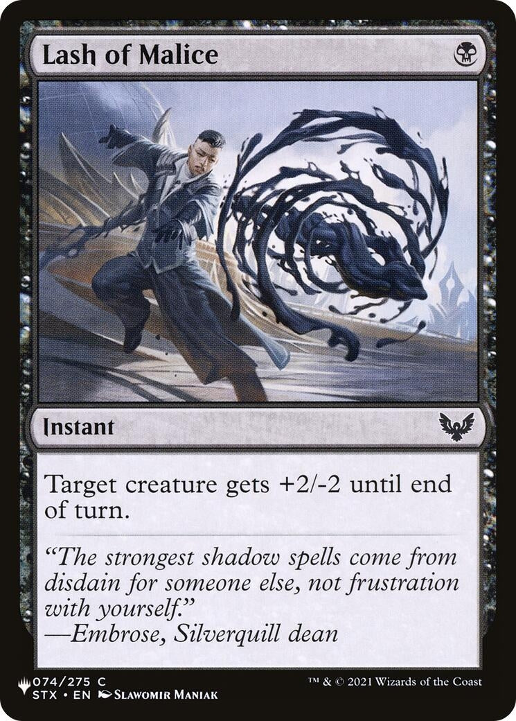 Lash of Malice (074/275) (LIST)
