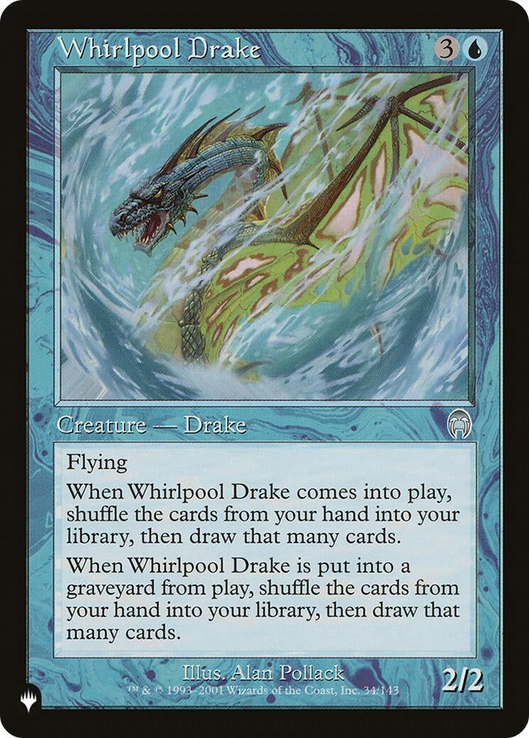 Whirlpool Drake (34/143) (LIST)