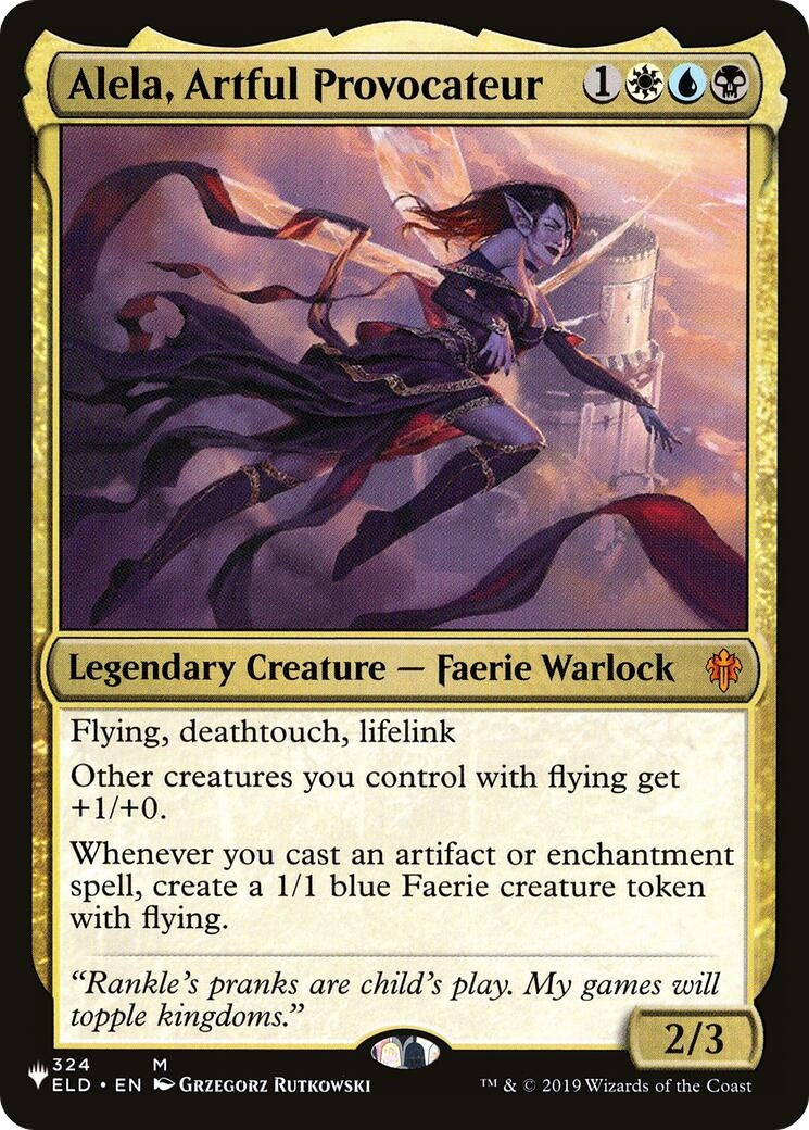 Alela, Artful Provocateur (324/269) (LIST)