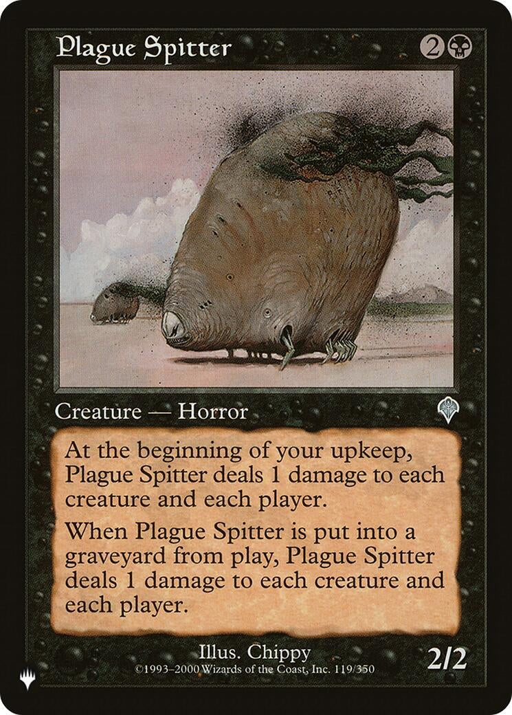 Plague Spitter (119/350) (LIST)