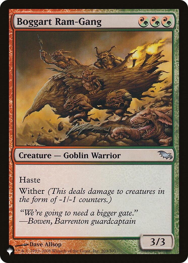 Boggart Ram-Gang (203/301) (LIST)