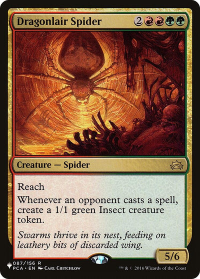 Dragonlair Spider (087/156) (LIST)