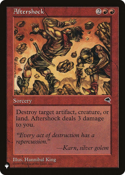 Aftershock (LIST)