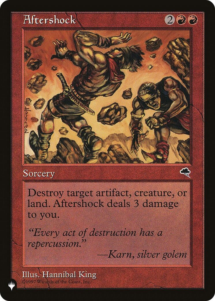 Aftershock (LIST)