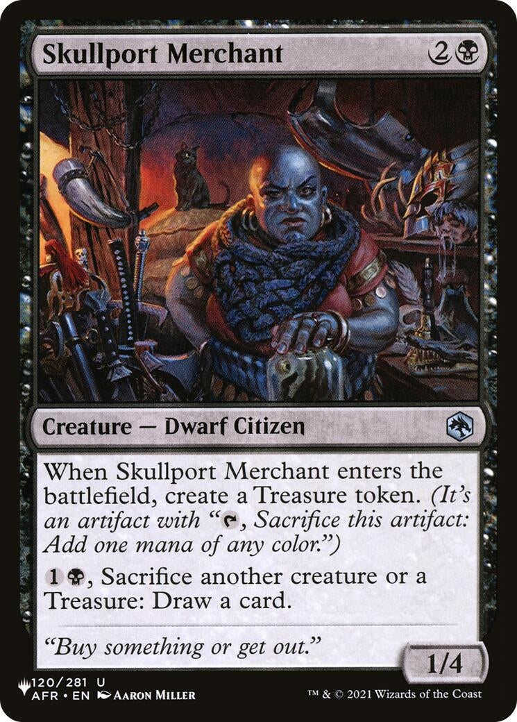 Skullport Merchant (120/281) (LIST)