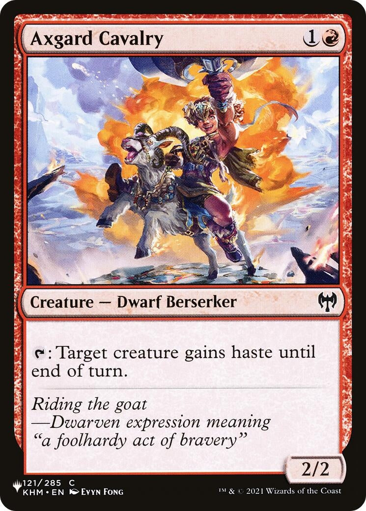 Axgard Cavalry (121/285) (LIST)