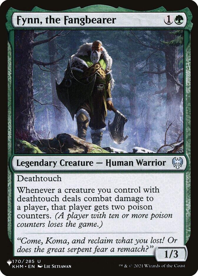 Fynn, the Fangbearer (170/285) (LIST)