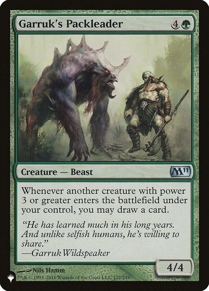 Garruk's Packleader (177/249) (LIST)