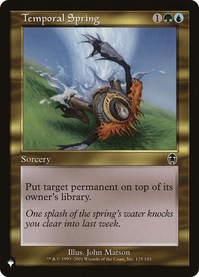 Temporal Spring (125/143) (LIST)