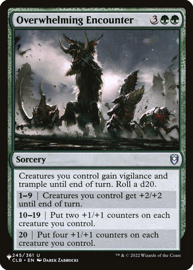 Overwhelming Encounter (245/361) (LIST)