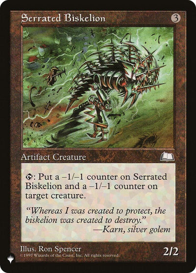 Serrated Biskelion (LIST)