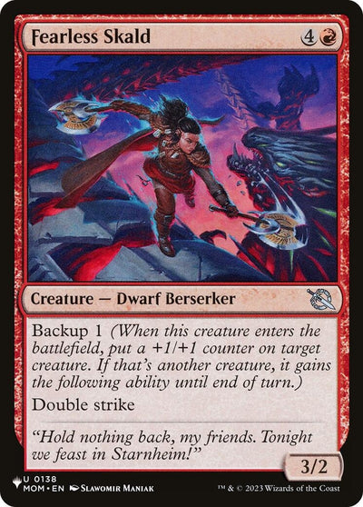 Fearless Skald (0138) (LIST)