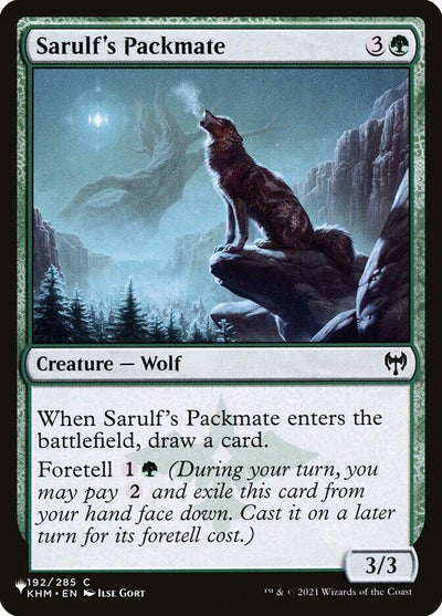 Sarulf's Packmate (192/285) (LIST)
