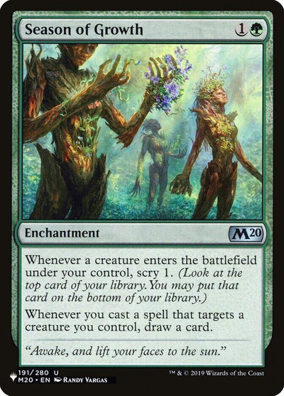 Season of Growth (191/280) (LIST)