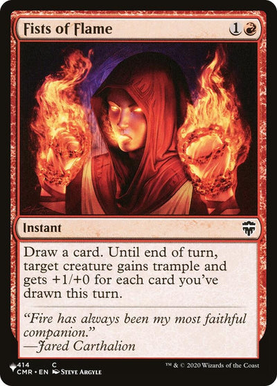 Fists of Flame (414/361) (LIST)