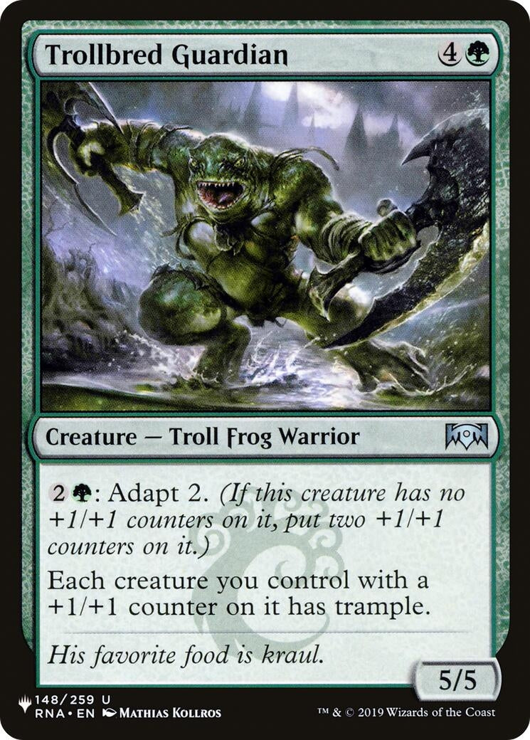 Trollbred Guardian (148/259) (LIST)