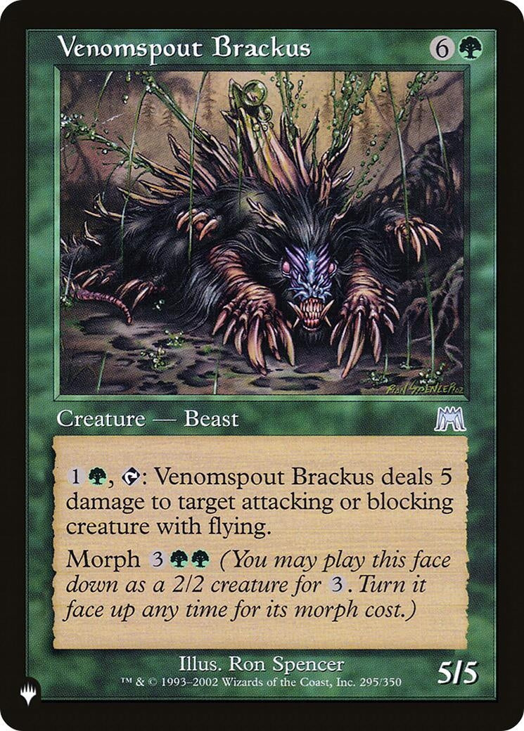 Venomspout Brackus (295/350) (LIST)