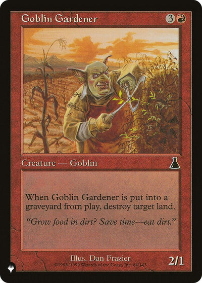 Goblin Gardener (84/143) (LIST)