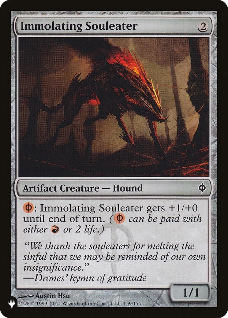 Immolating Souleater (139/175) (LIST)