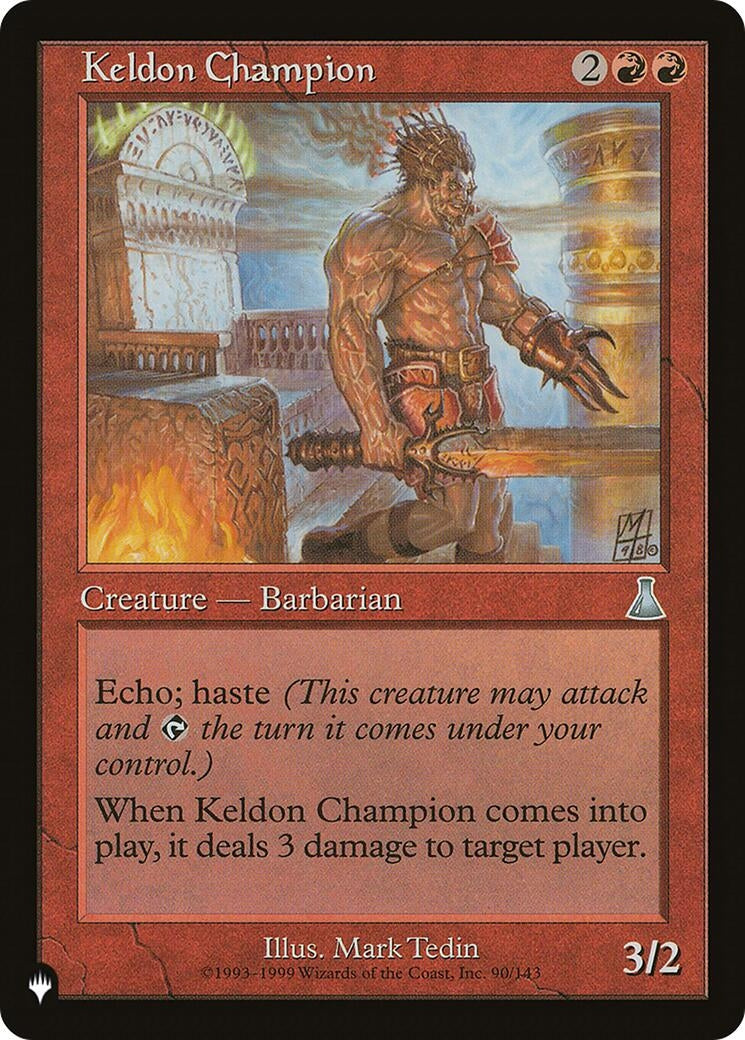 Keldon Champion (90/143) (LIST)
