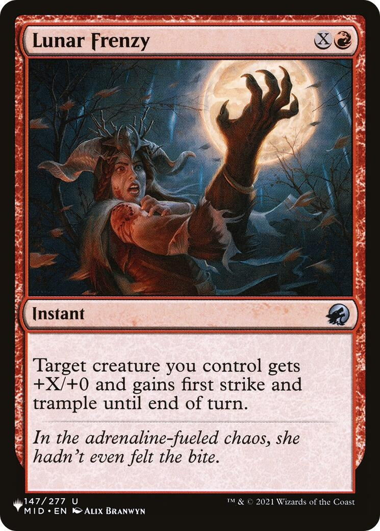 Lunar Frenzy (147/277) (LIST)