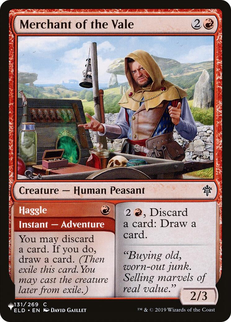 Merchant of the Vale (131/269) (LIST)