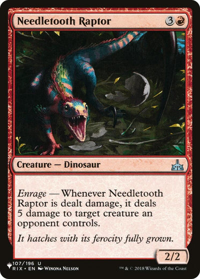 Needletooth Raptor (107/196) (LIST)