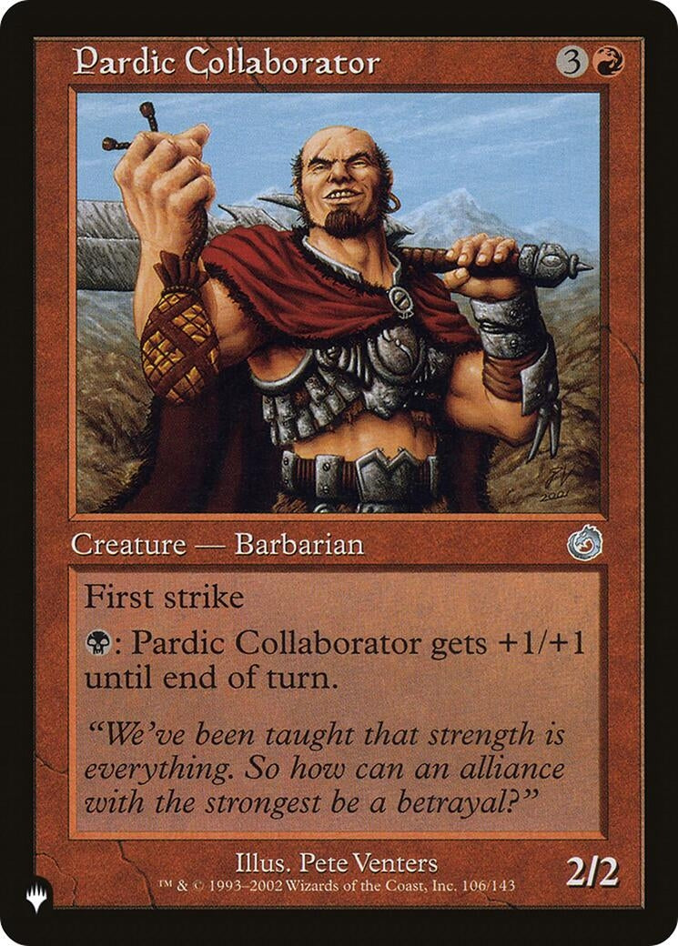 Pardic Collaborator (106/143) (LIST)