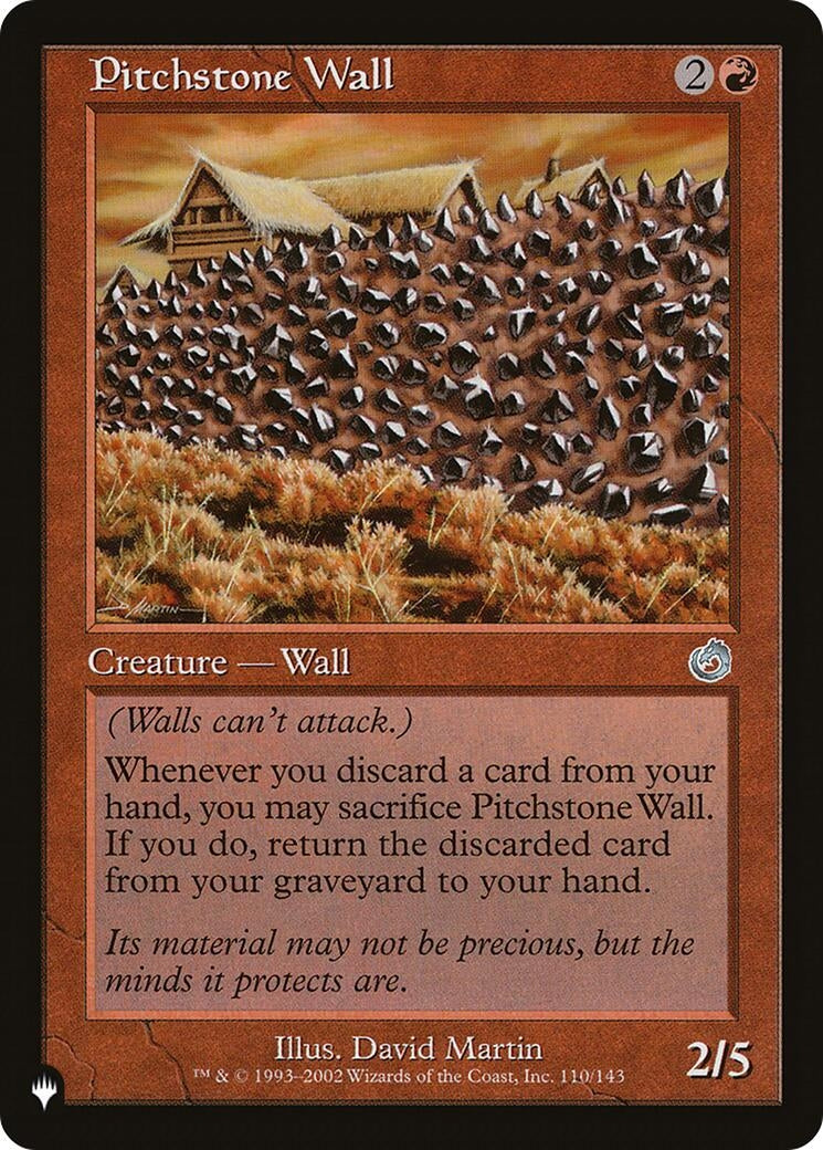 Pitchstone Wall (110/143) (LIST)