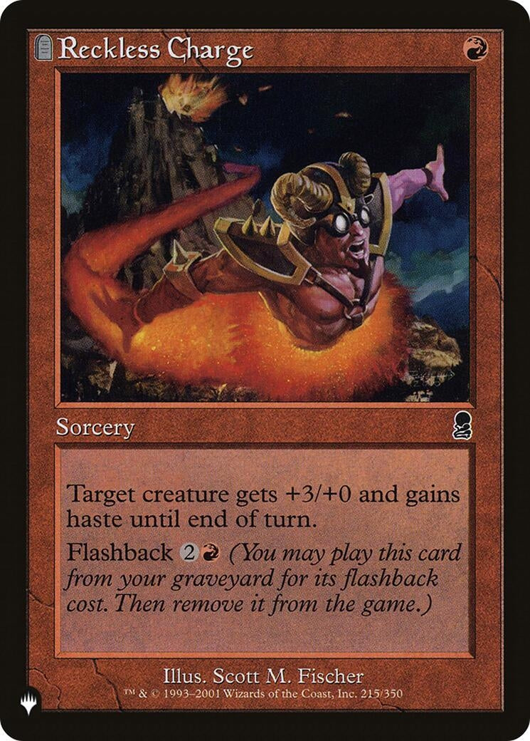 Reckless Charge (215/350) (LIST)