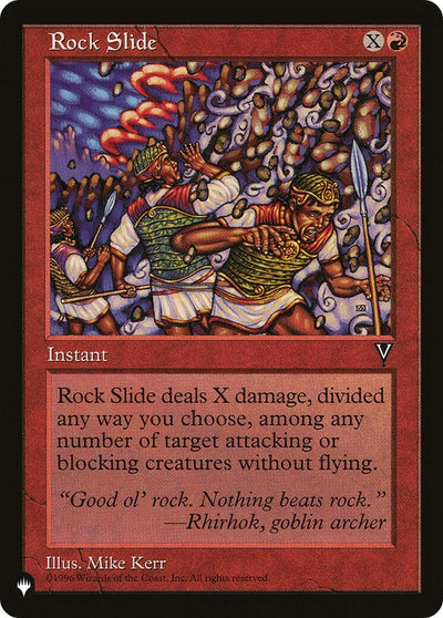 Rock Slide (LIST)