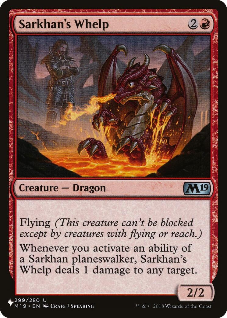 Sarkhan's Whelp (299/280) (LIST)
