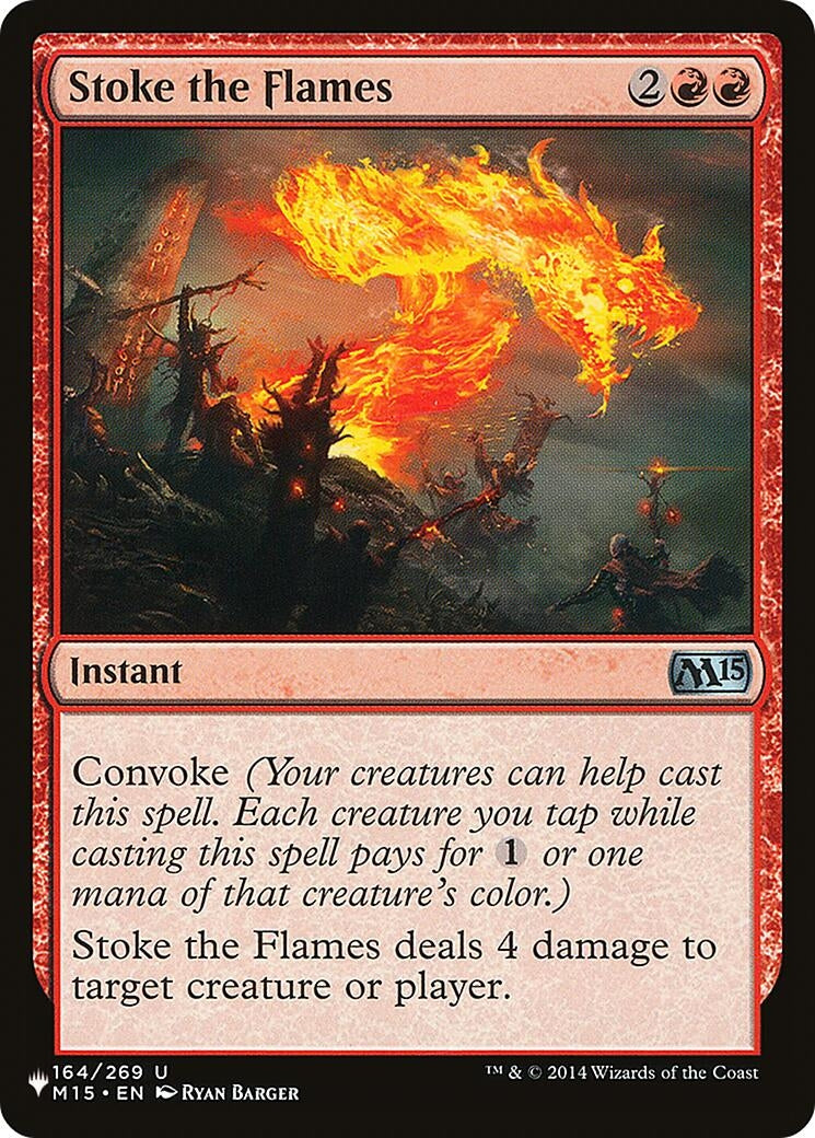 Stoke the Flames (164/269) (LIST)