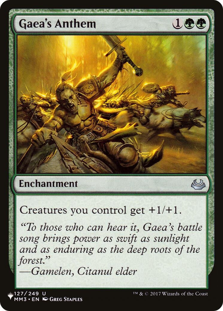 Gaea's Anthem (MM3) (127/249) (LIST)