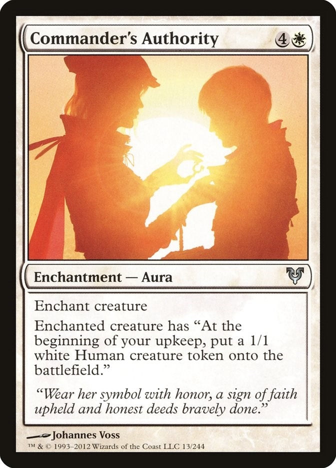 Commander's Authority (13) (AVR)