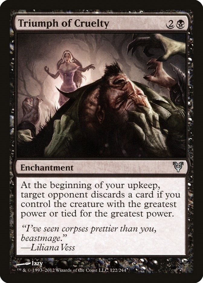 Triumph of Cruelty (122) (AVR)